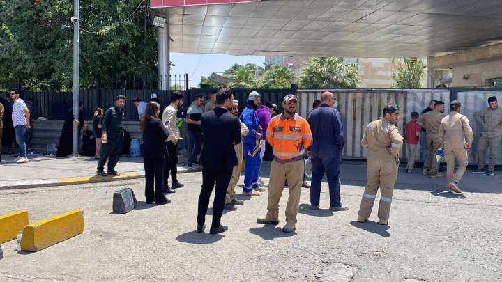 مصرع شخص وإصابة 4 آخرين بانهيار ترابي بأحد المشاريع في أربيل   